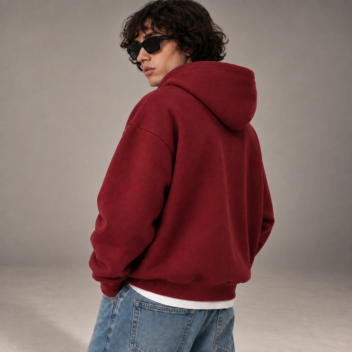 Red Essential Hoodie - quyttro