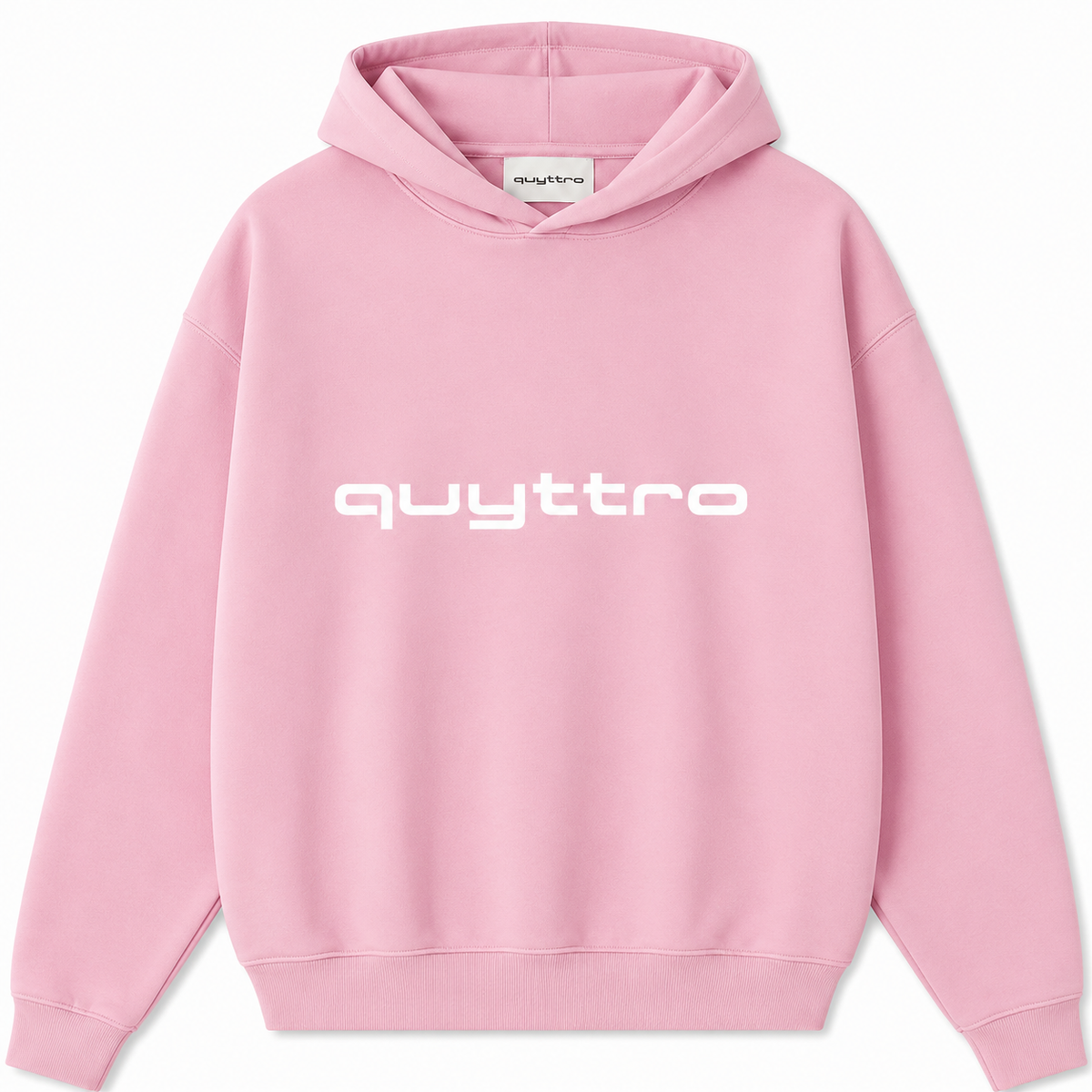 Pink Essential Hoodie - quyttro