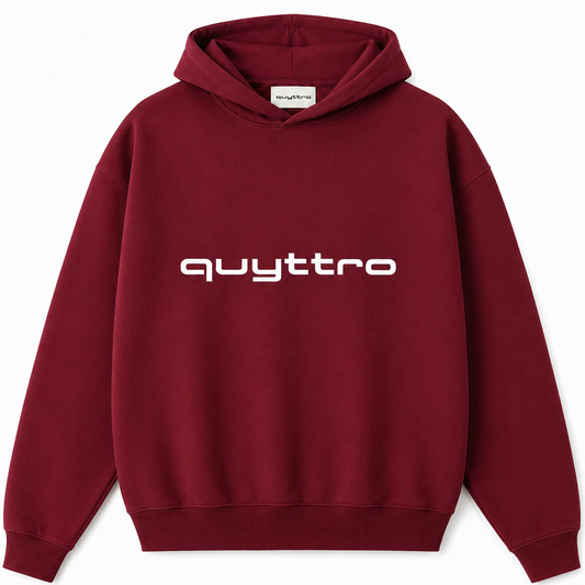 Red Essential Hoodie - quyttro