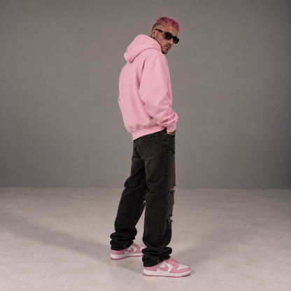 Pink Essential Hoodie - quyttro