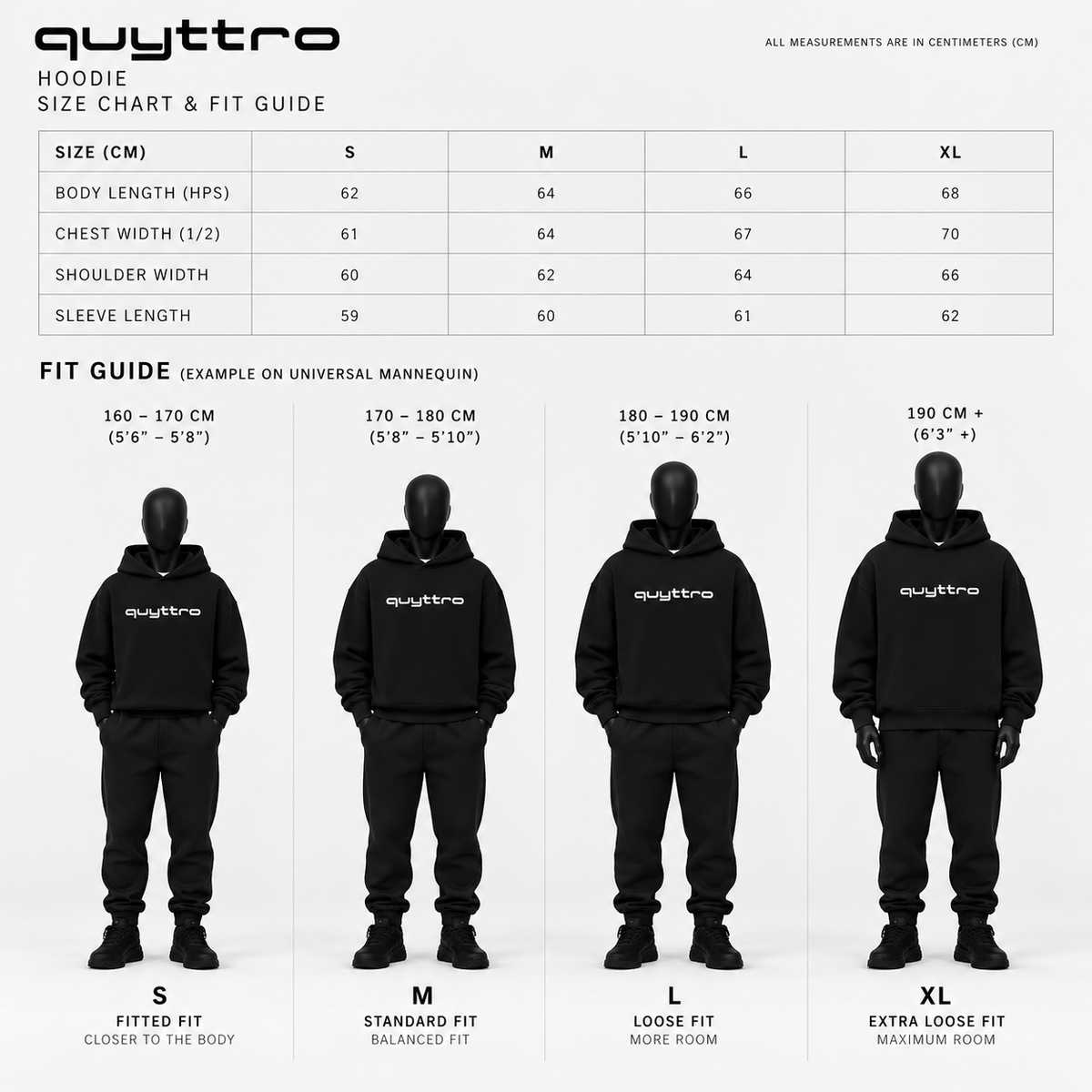 Black Essential Hoodie - quyttro